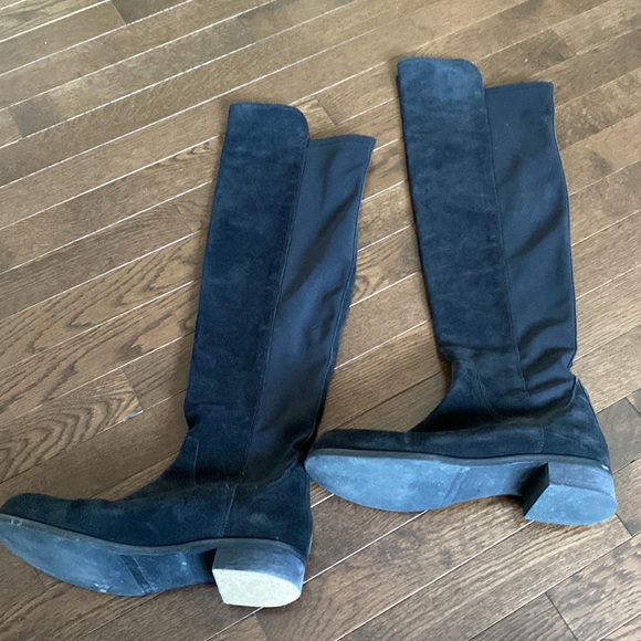 La Canadienne over the knee suede boots - Picture 3 of 4